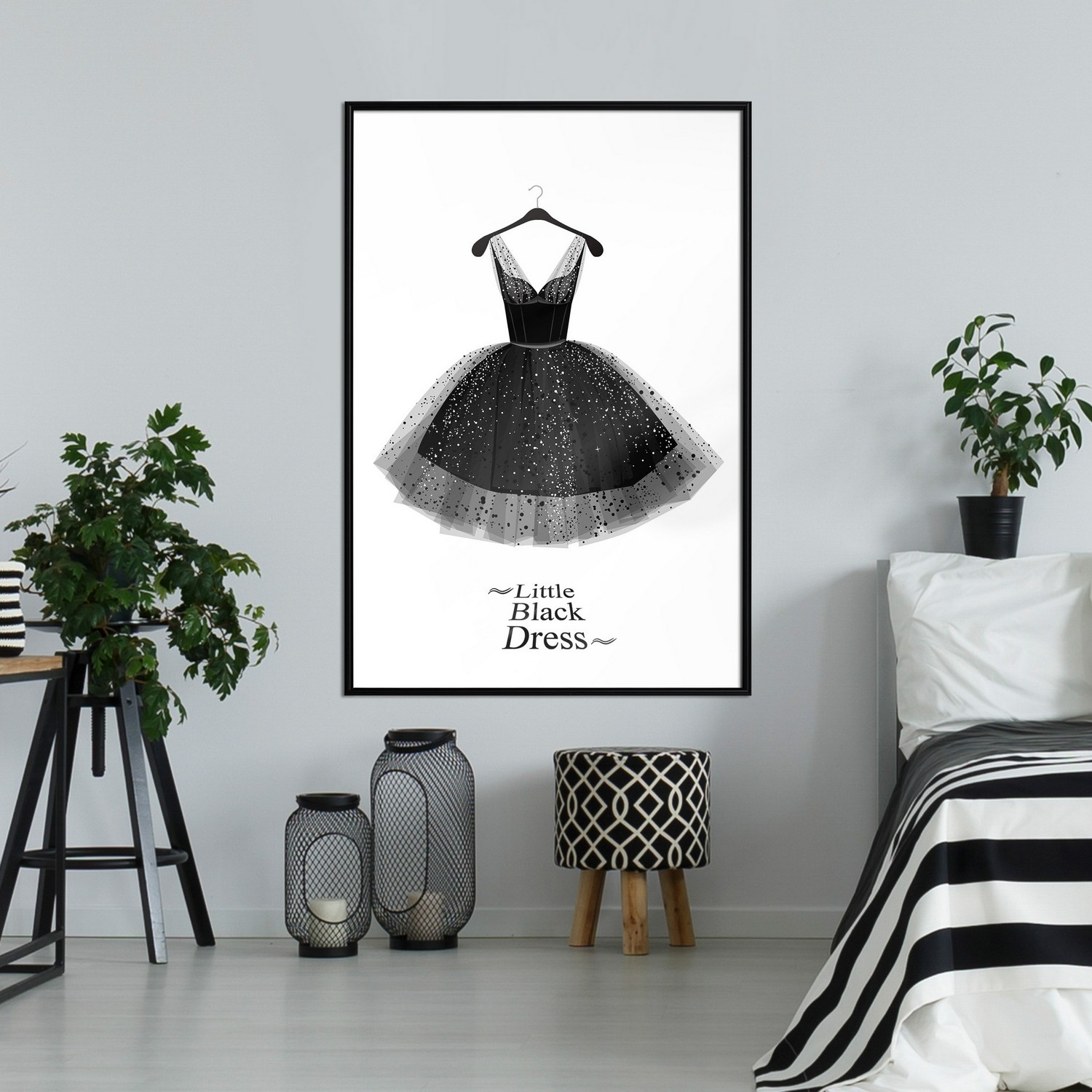 Poster Artgeist Affisch Little Black Dress