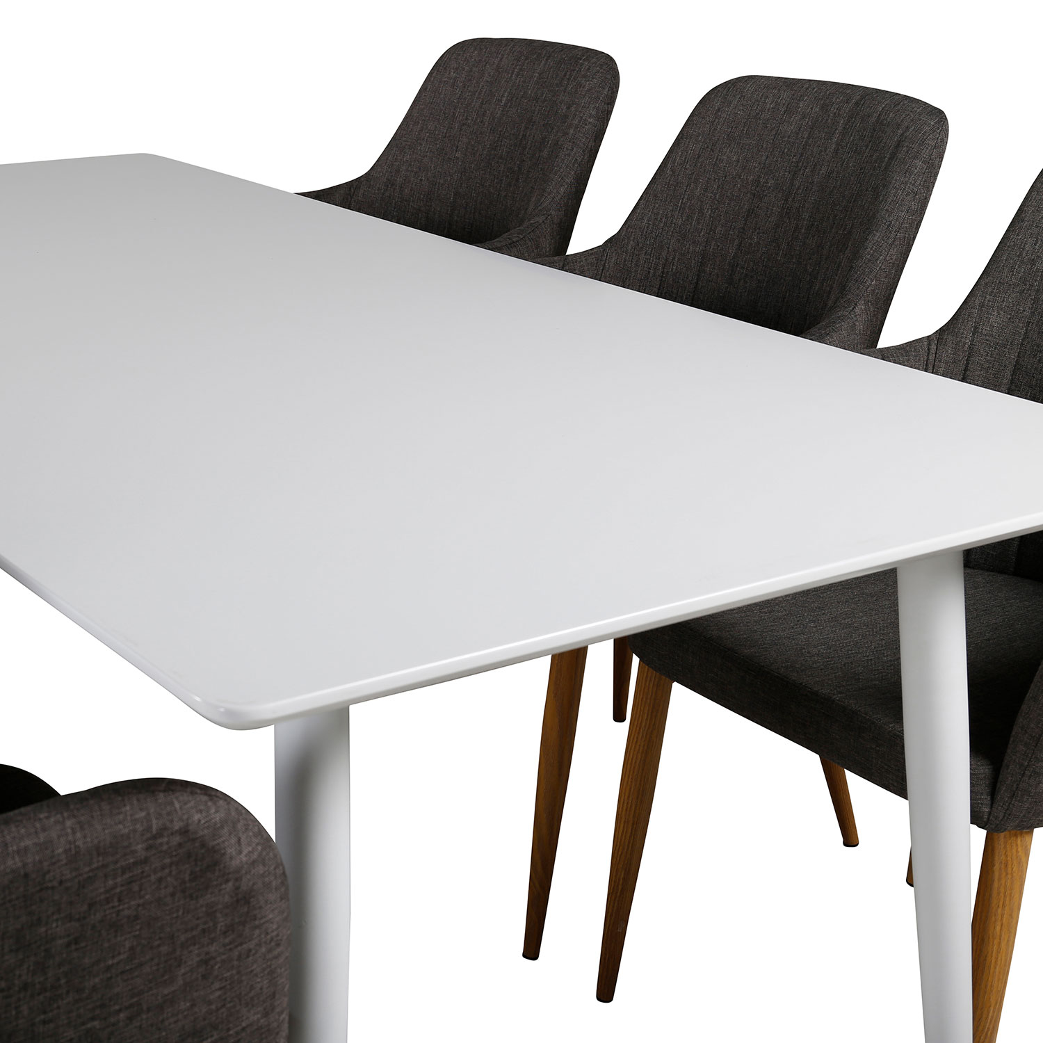 Matgrupp Venture Home Polar med 6 Comfort stolar Tyg