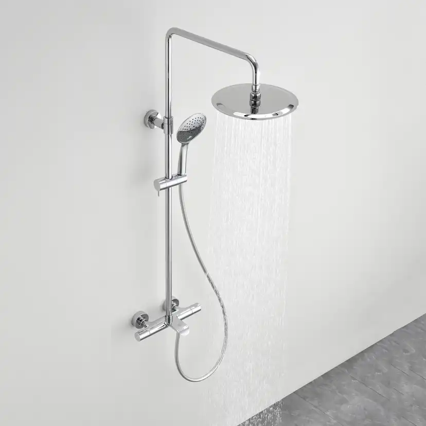 Takduschset Bathlife Svalla med Badkarsblandare