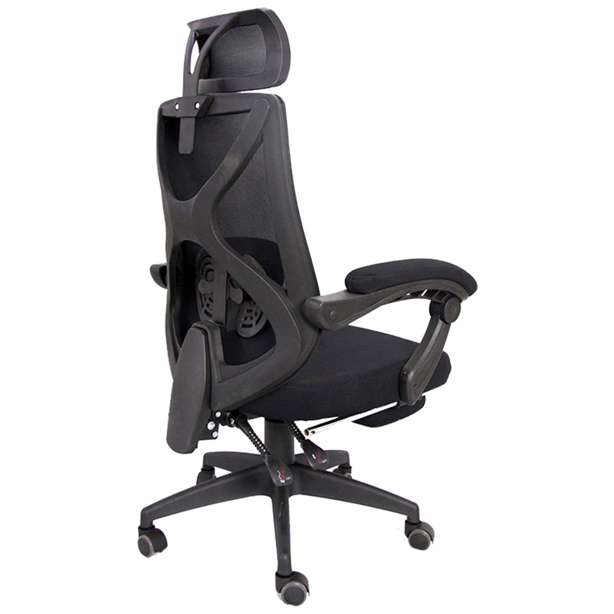 Kontorsstol Lykke Office Pro Stol med Andningsväv & Utdragbart Fotstöd