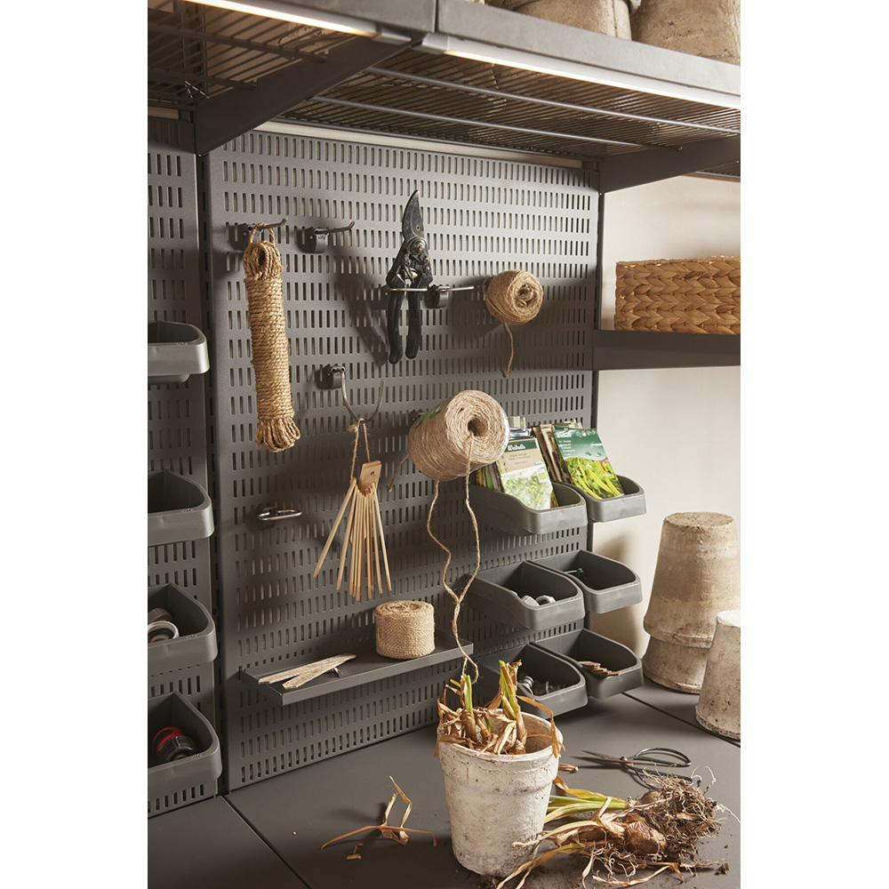 Förvaringslåda Elfa Garage+ Låg för Förvaringstavla