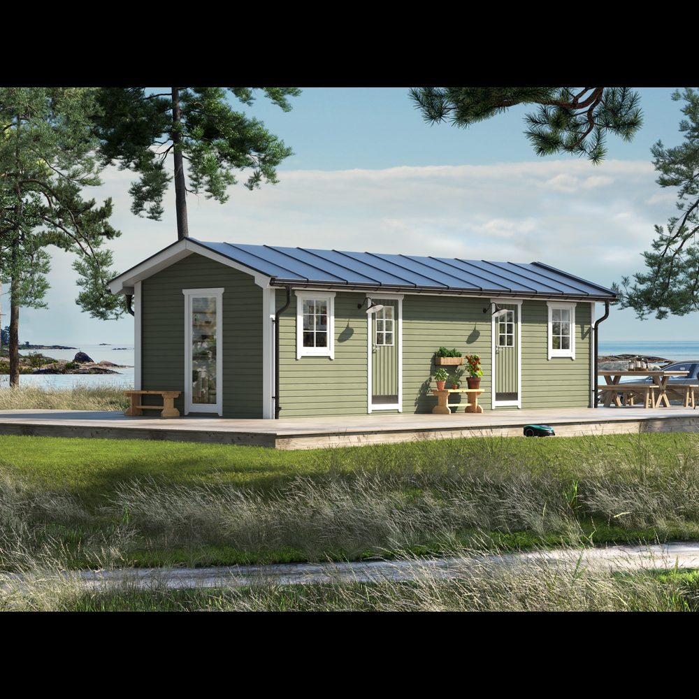 Attefallare Trähuset Arholma 30 kvm