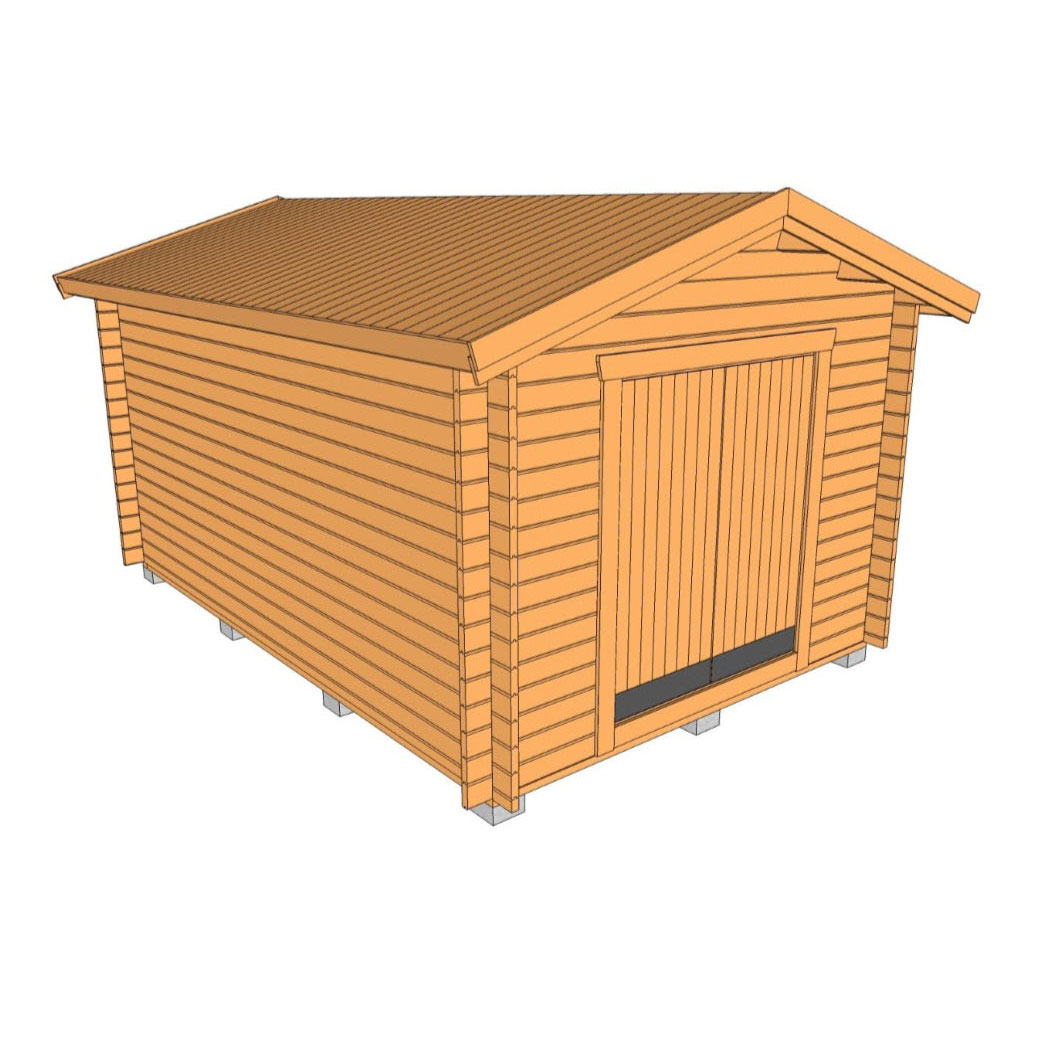 Friggebod Baseco Forsnäs förråd 15 m2