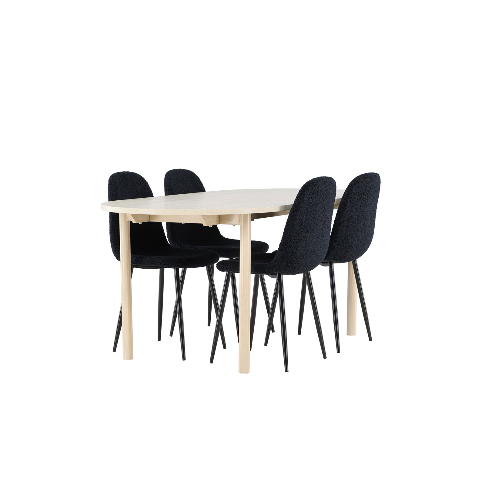 Matgrupp Venture Home Andy 180 med 4 st Polar Stolar Teddy