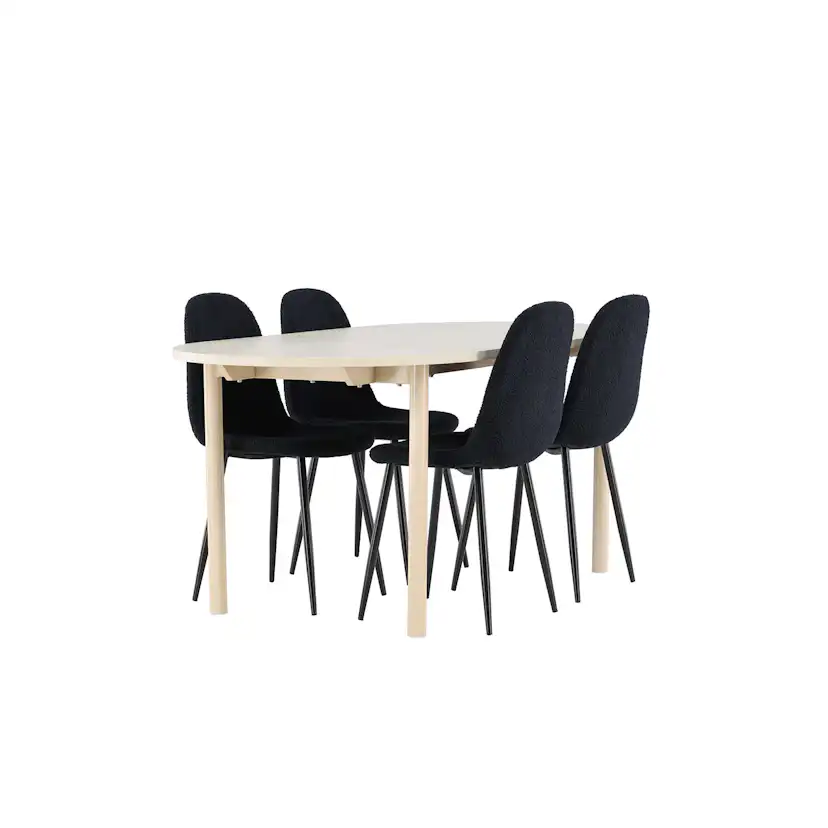 Matgrupp Venture Home Andy 180 med 4 st Polar Stolar Teddy