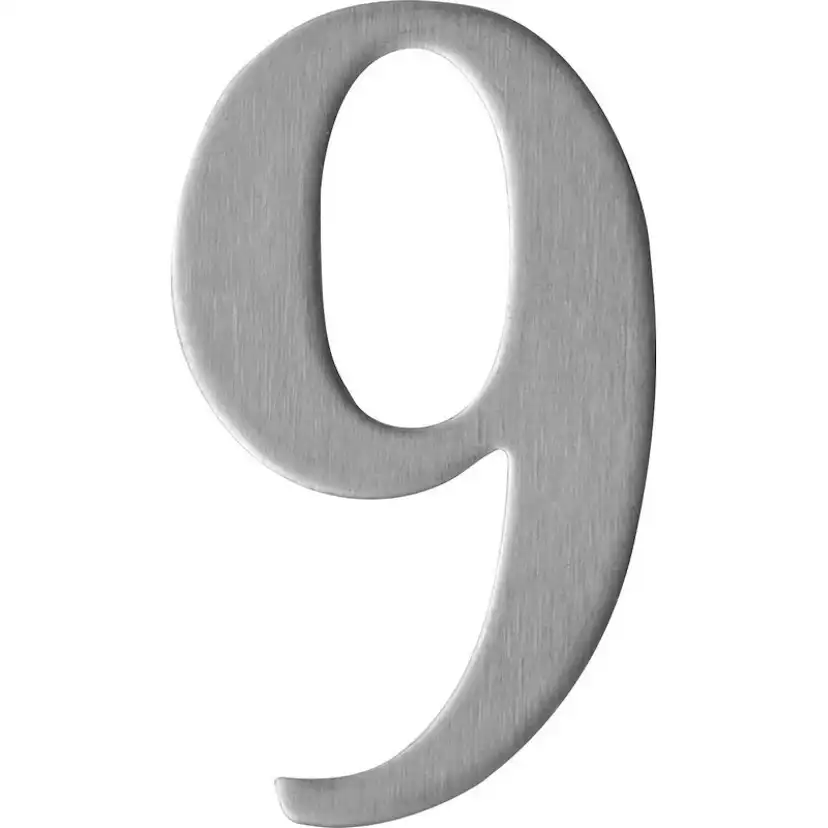 BREVLÅDESIFFRA 9 ROSTFRI Rostfri, 9