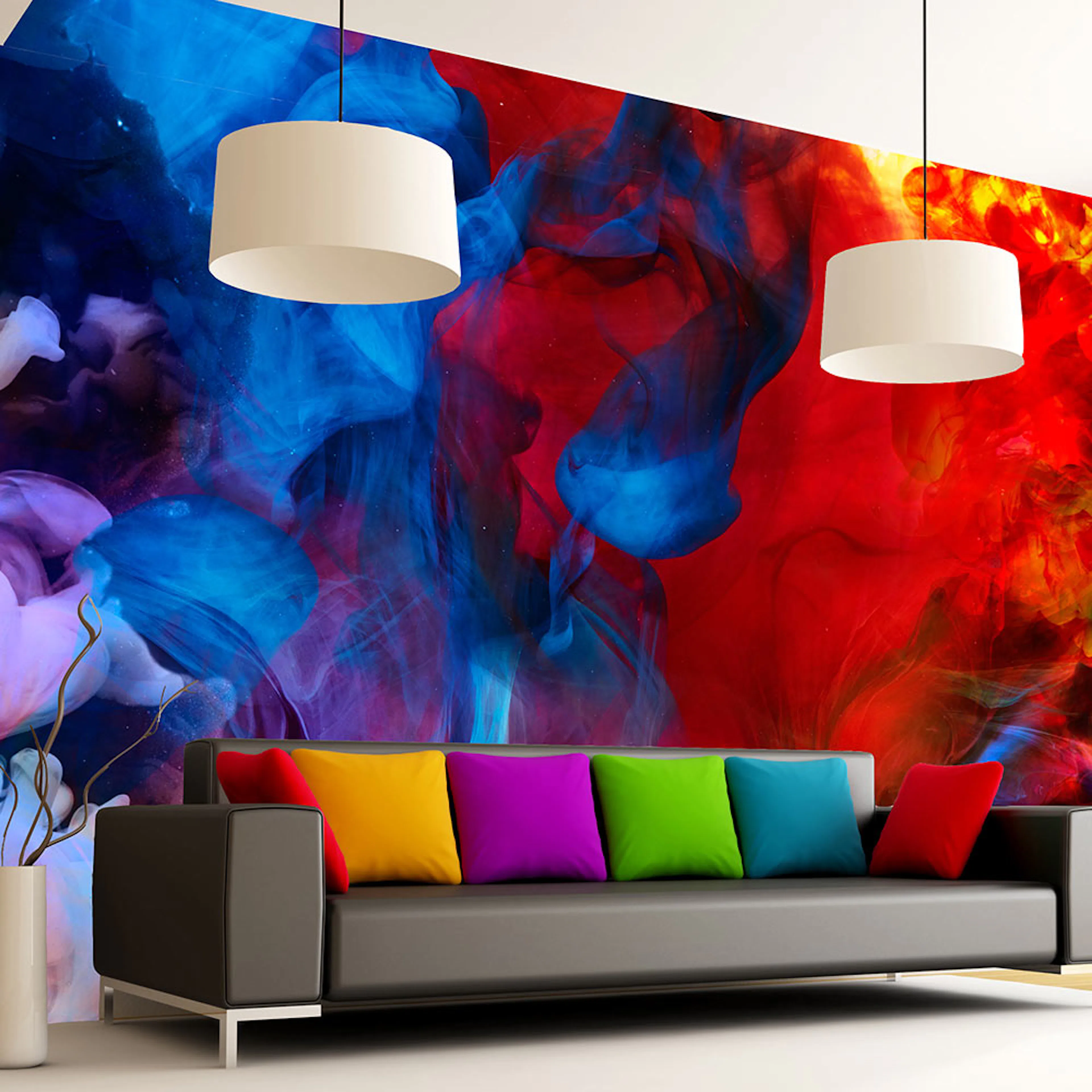 Fototapet Arkiio Colored Flames