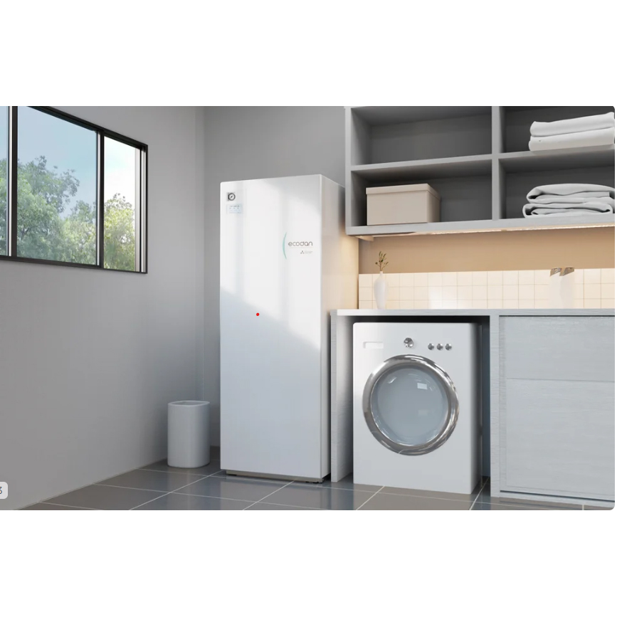 Luft/Vattenvärmepump Mitsubishi Electric Ecodan SHWM120 Zubadan