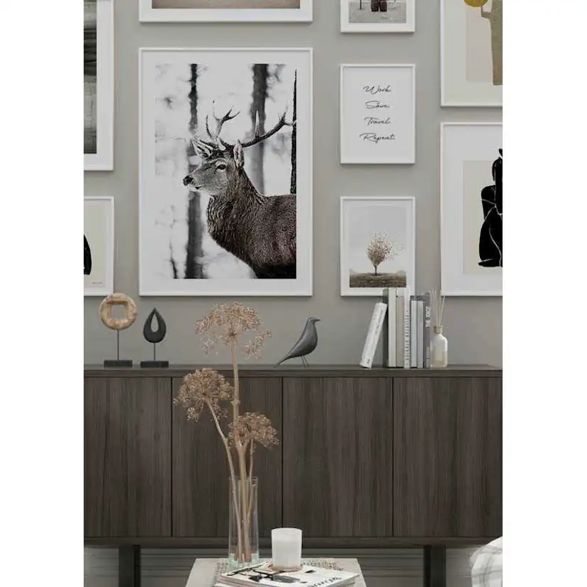 Poster Gallerix Stag In Forest