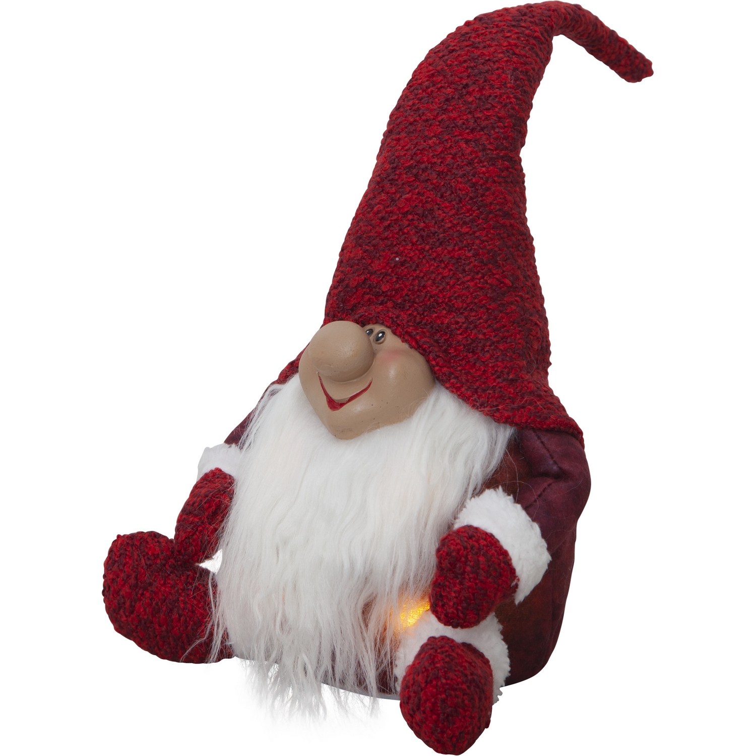 LED Santa Red 34cm Röd
