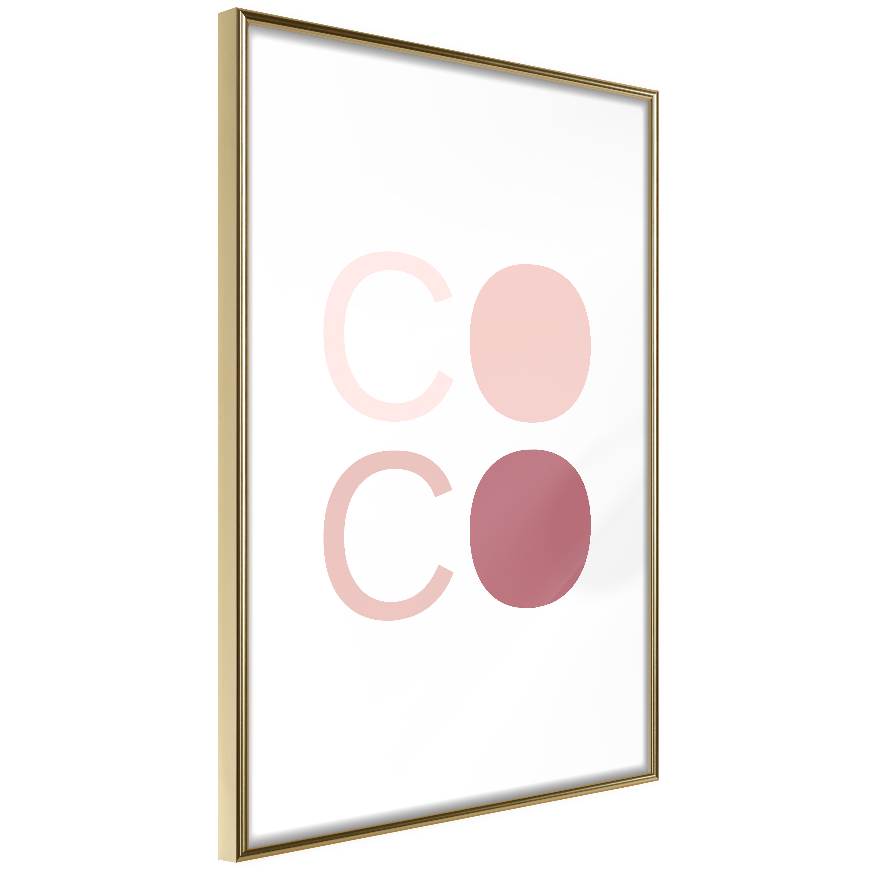 Poster Artgeist Affisch Pink Coco