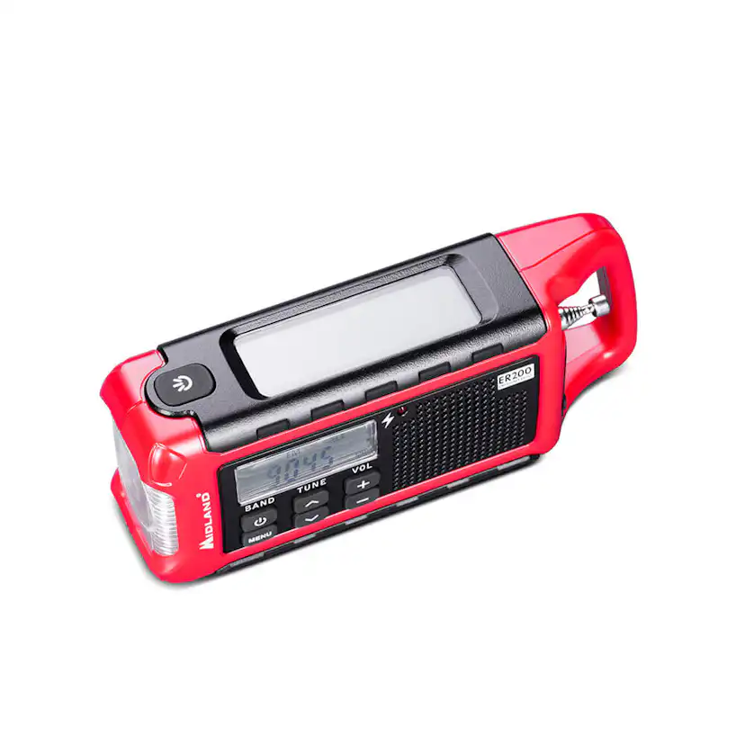 Nödradio Power Bank Midland ER200 Röd/Svart