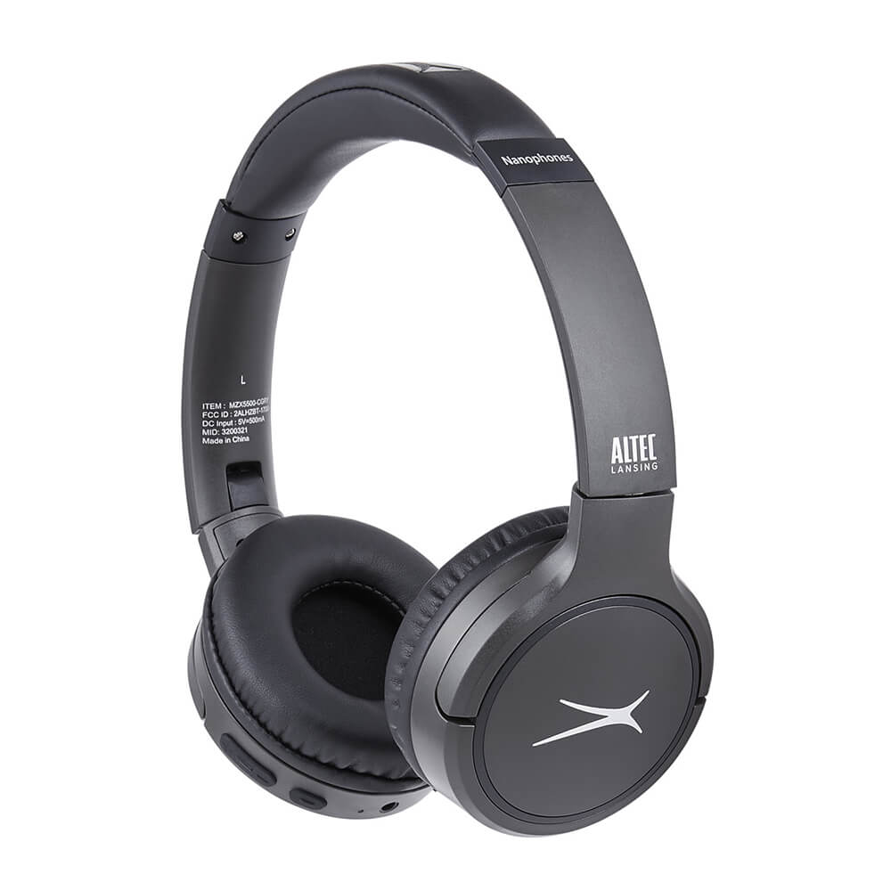 ALTEC LANSING 2in1 Hörlur NanoPhone Wireless On-Ear Svart