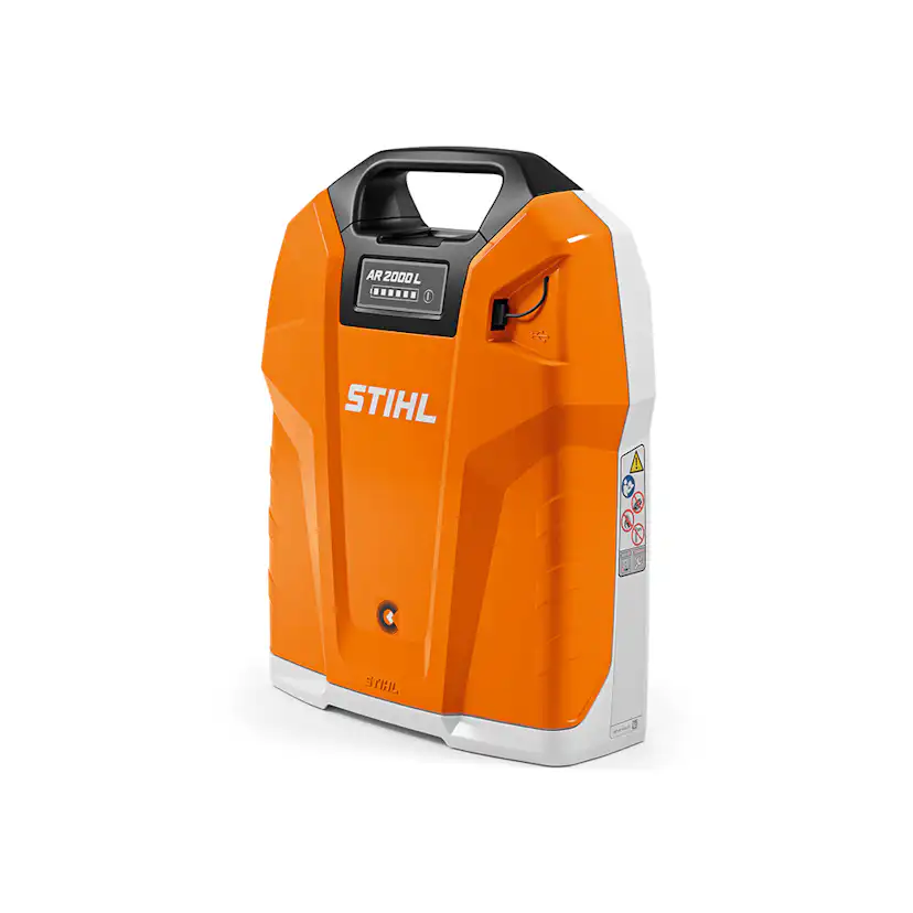 Batteri STIHL AR 2000L Ryggburen Med Kabel & Adapter