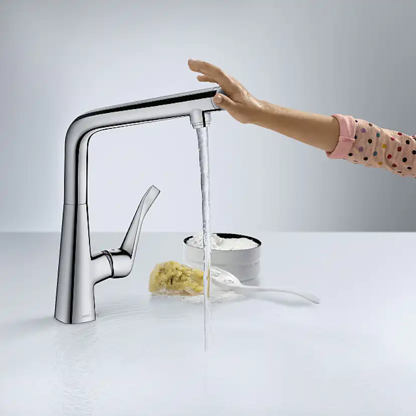 Köksblandare Hansgrohe Metris utan Diskmaskinsavstängning Krom