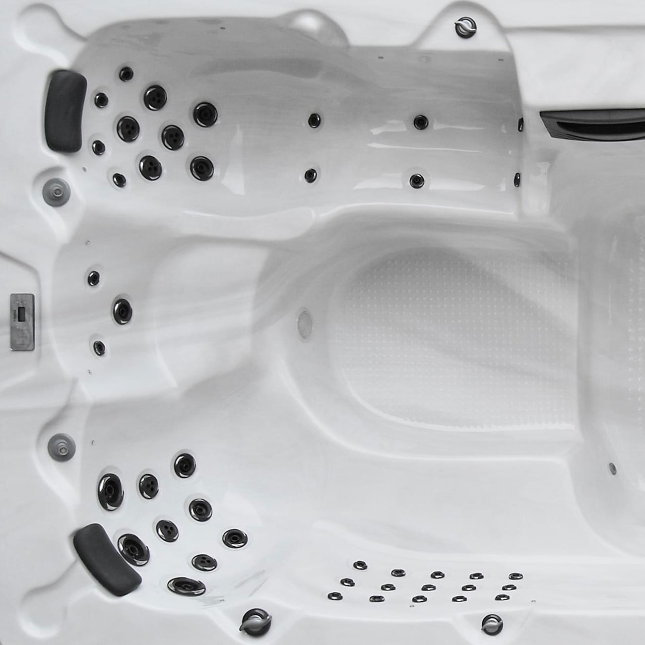 Swimspa DenForm Comfort 5M Spabad med LED-Lampor