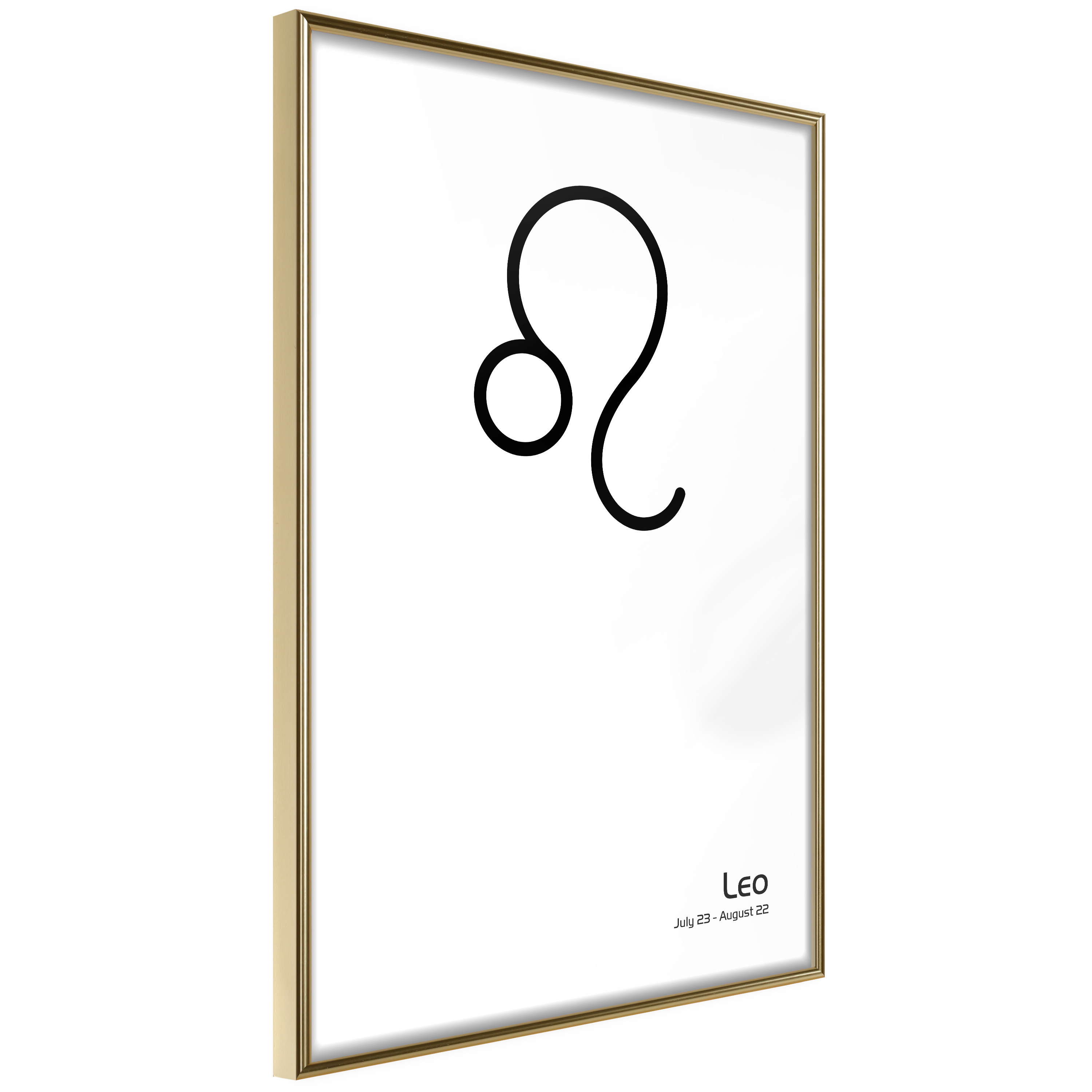 Poster Artgeist Affisch Leo