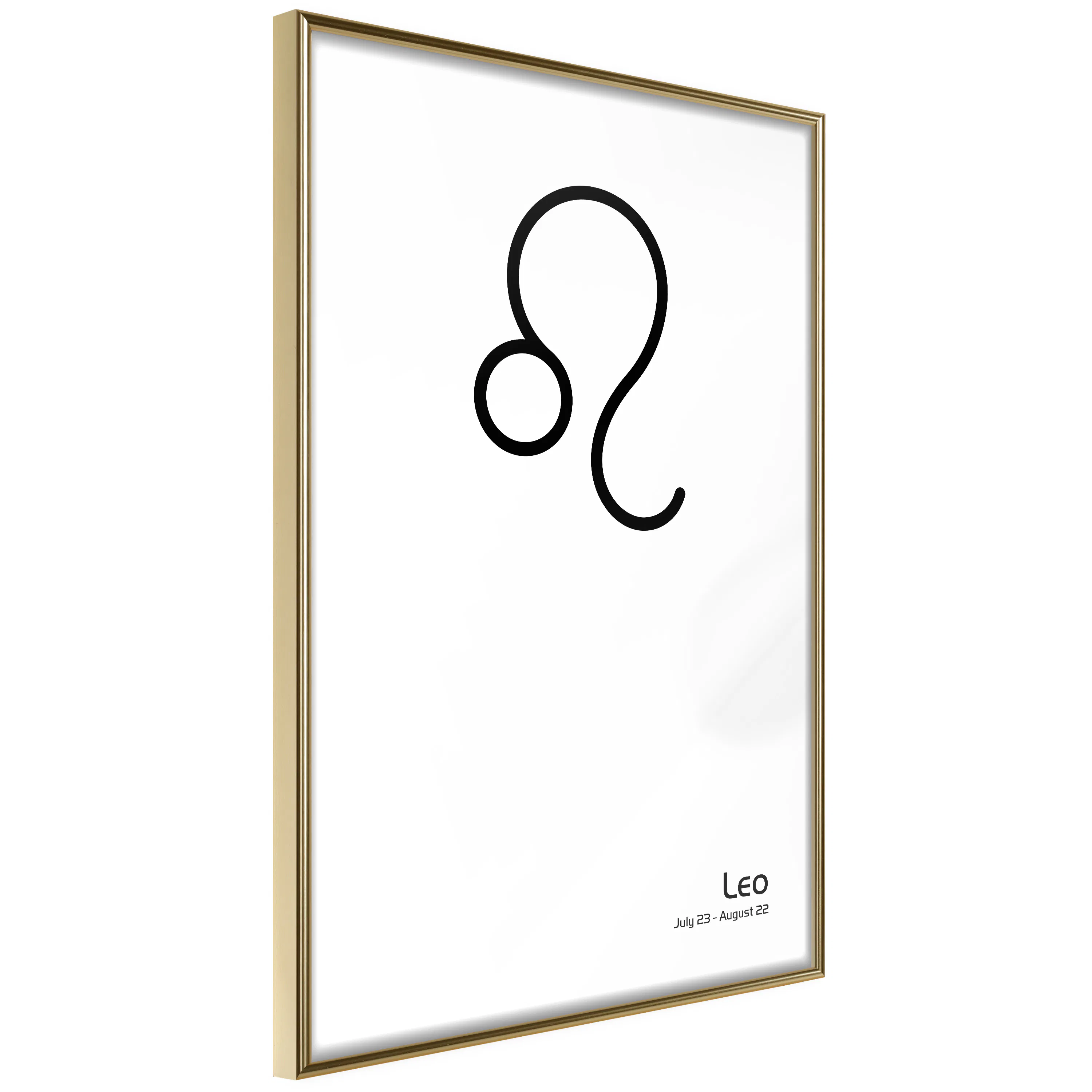 Poster Artgeist Affisch Leo
