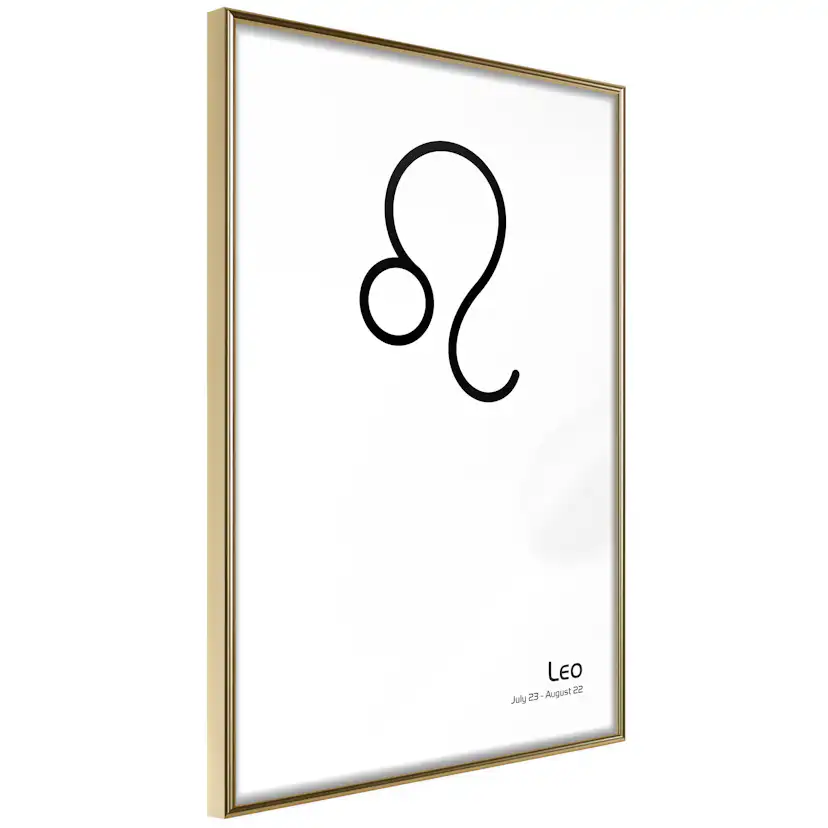 Poster Artgeist Affisch Leo