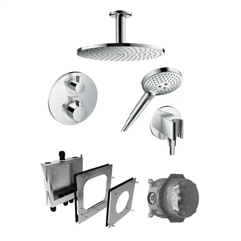 Takdusch Hansgrohe Ecostat S Inbyggnadspaket