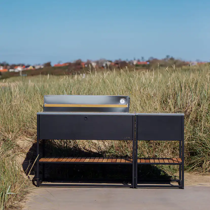 Hörnmodul Skeldervik Stainless Countertop