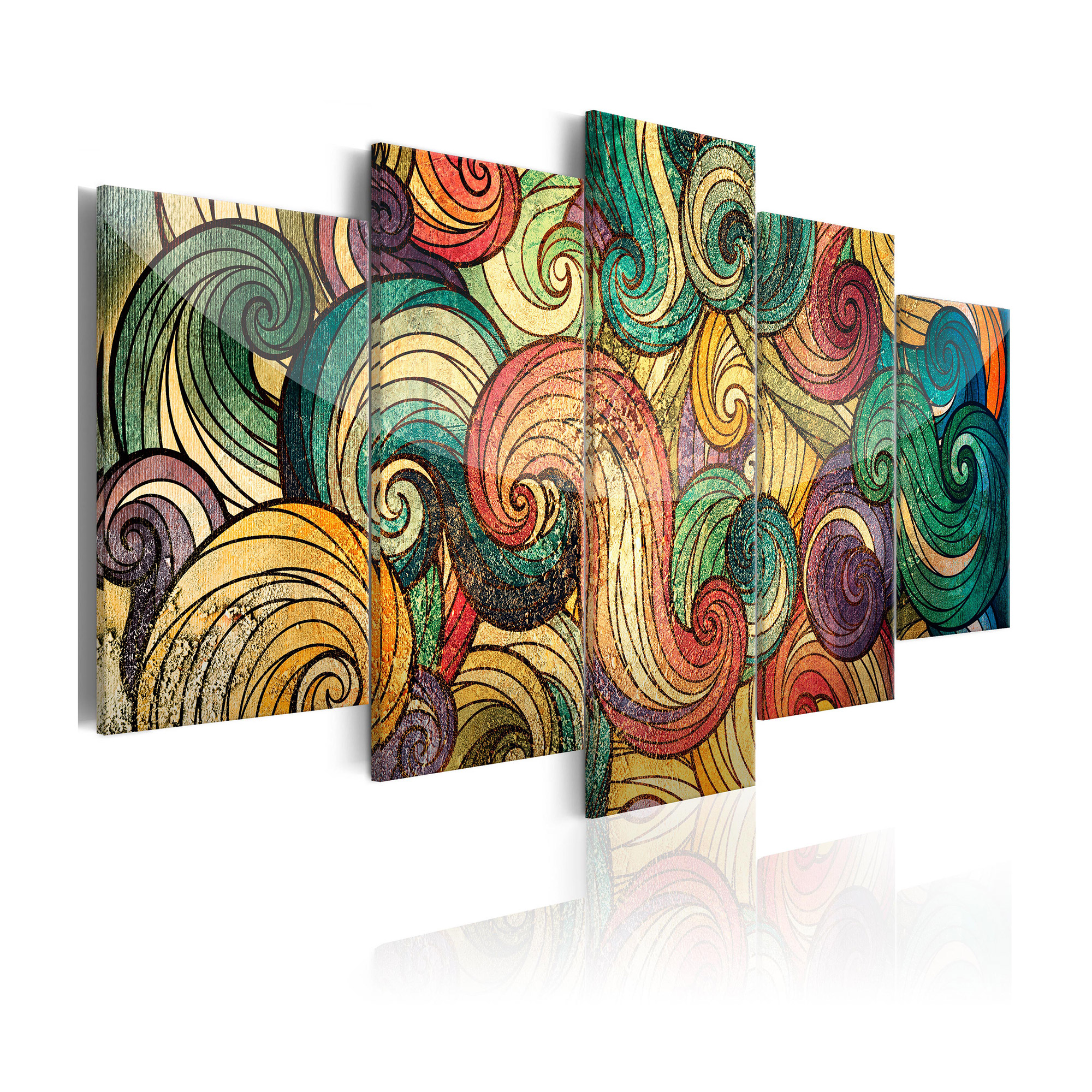 Tavla Arkiio Colourful Waves