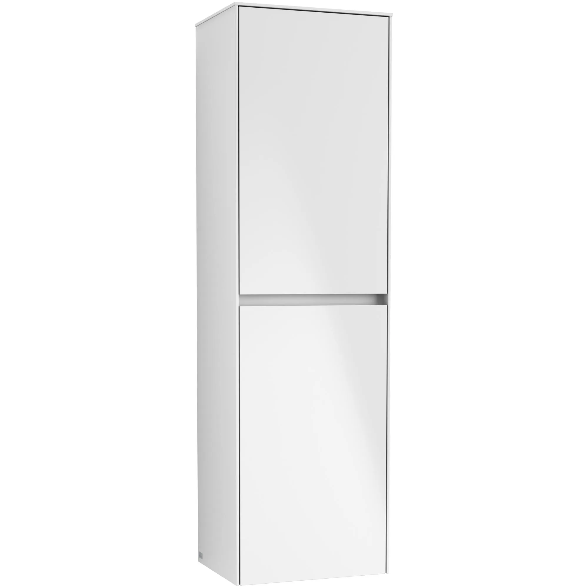 Högskåp Villeroy & Boch Collaro C03401MS Mattvit, Gångjärn Höger, Utan Belysning, B: 454 mm