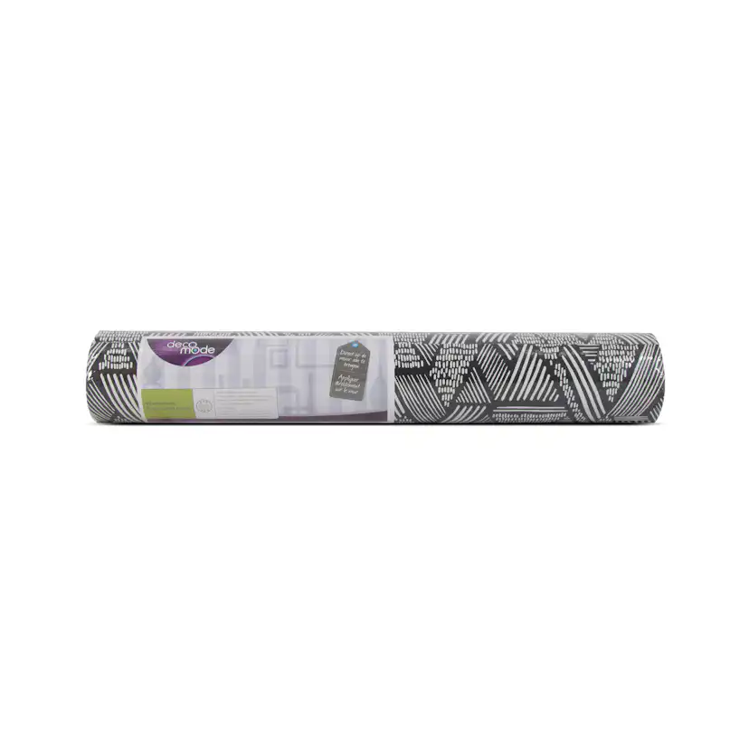 Tapet WOW Ethnic Stitch Svart/Vit