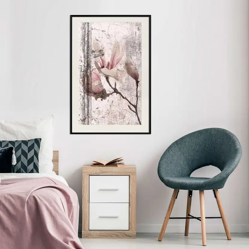 Poster Artgeist Affisch Exquisite Magnolia