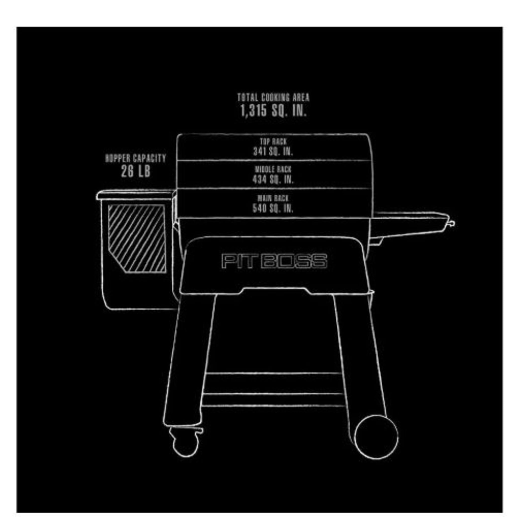Pelletsgrill Pit Boss Competition Series 1250