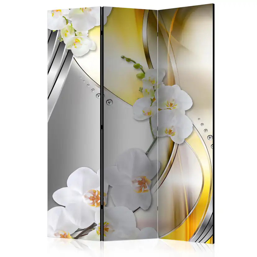 Rumsavdelare Skärmvägg Arkiio Yellow Journey 135x172 cm