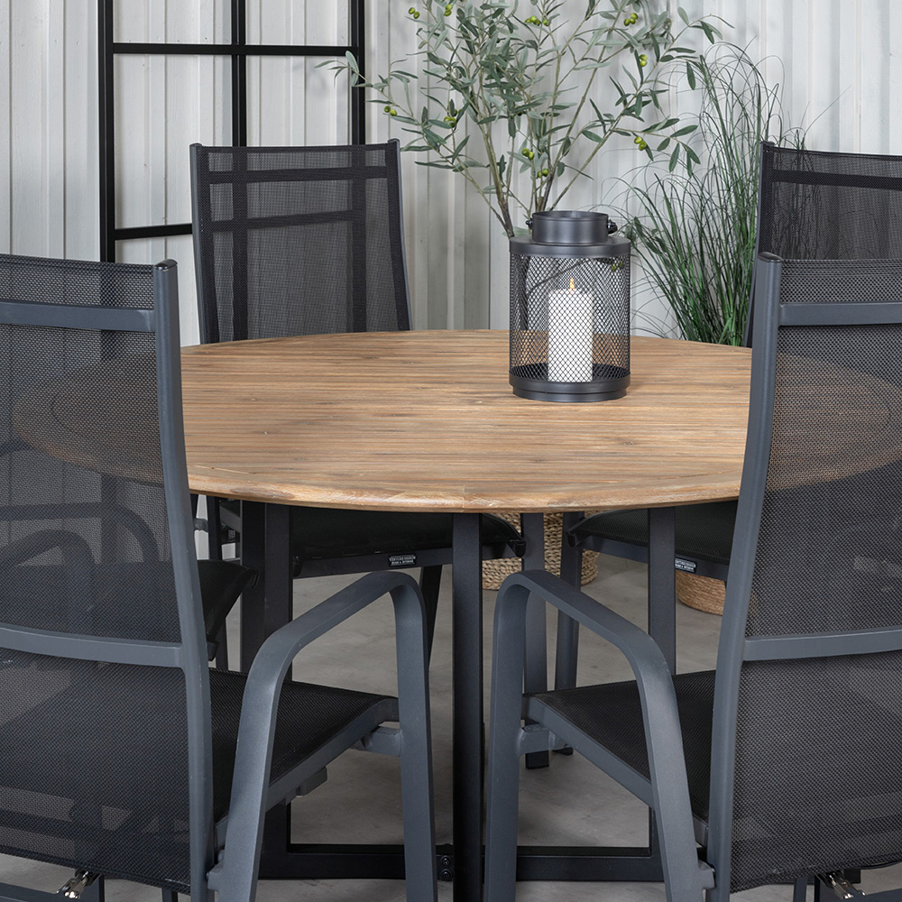 Matgrupp Venture Home Zurc med 6 Curz Matstolar