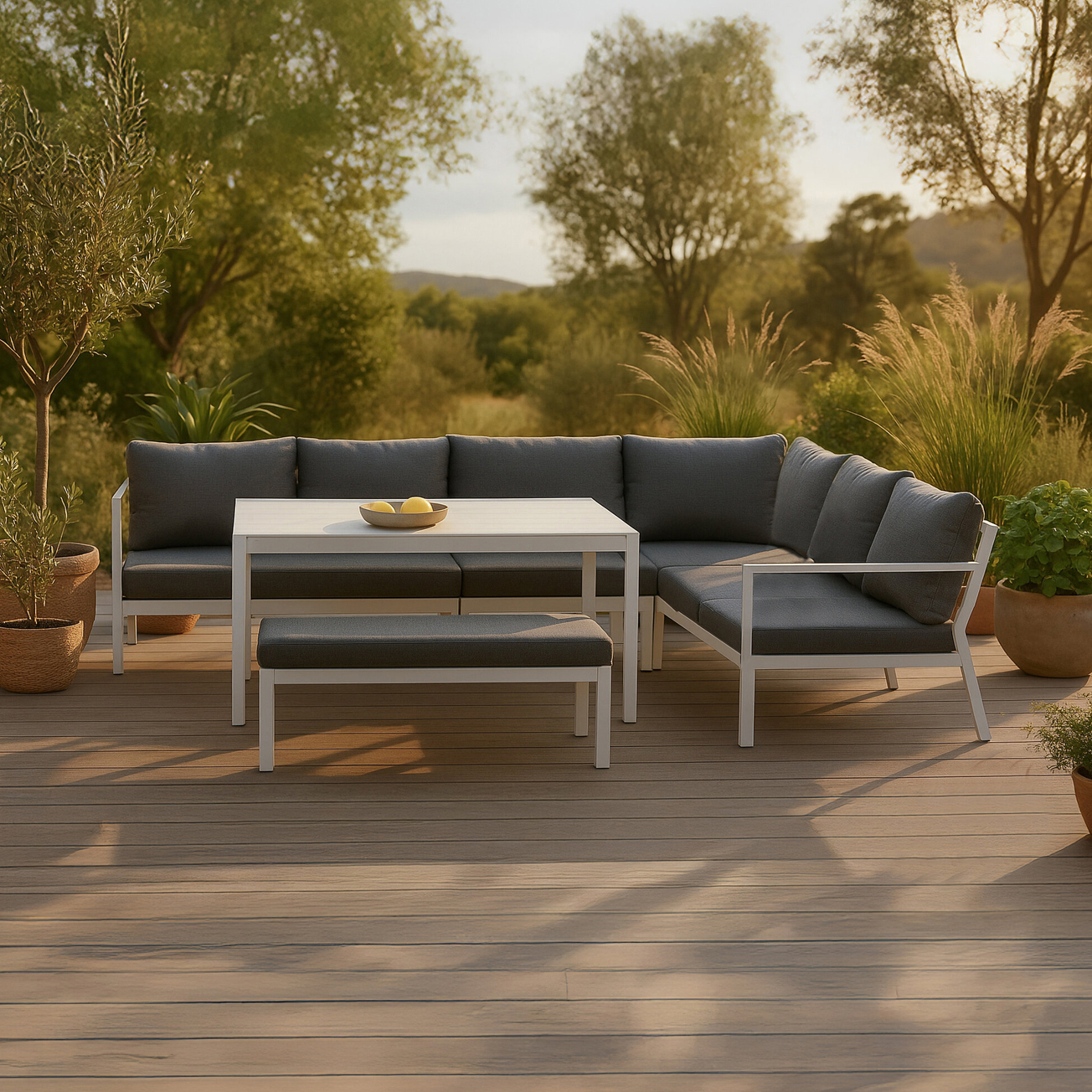Loungegrupp Venture Home Ramos Utomhus