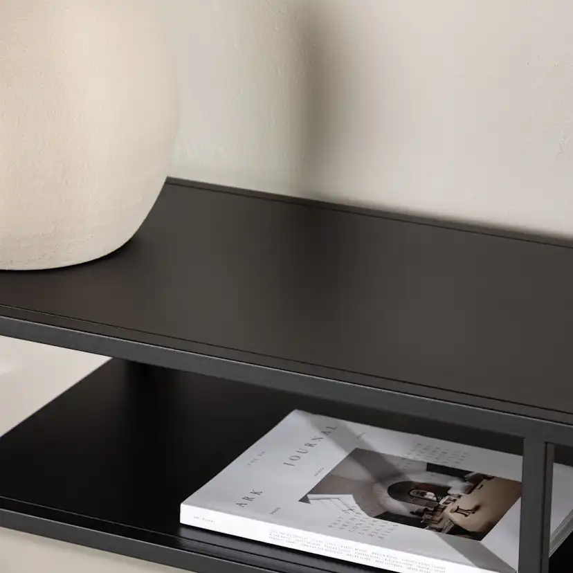Riverside TV-Stand - Black / Black Svart