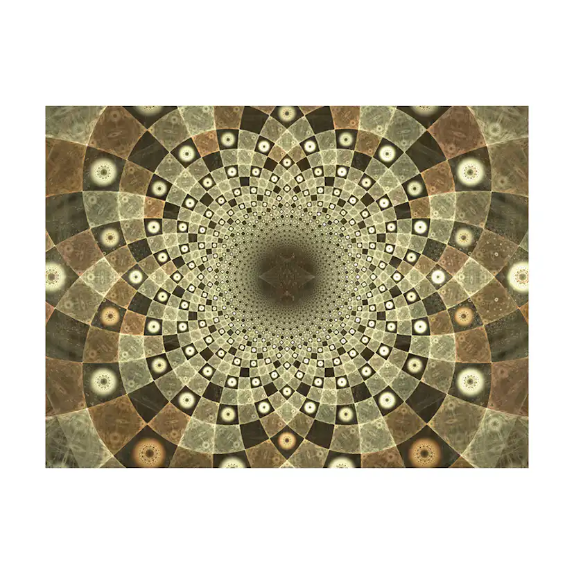 Fototapet Arkiio Brown Mosaic