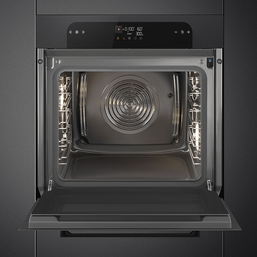 Kombiugn Smeg SO6202S3PB med Sous vide och ångfunktion Svart 60 cm