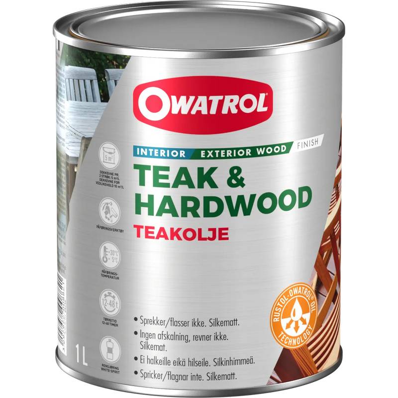 Teakolja Owatrol Penetrerande 1 Liter
