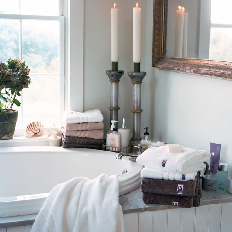 Badhandduk Lexington Icons Original White