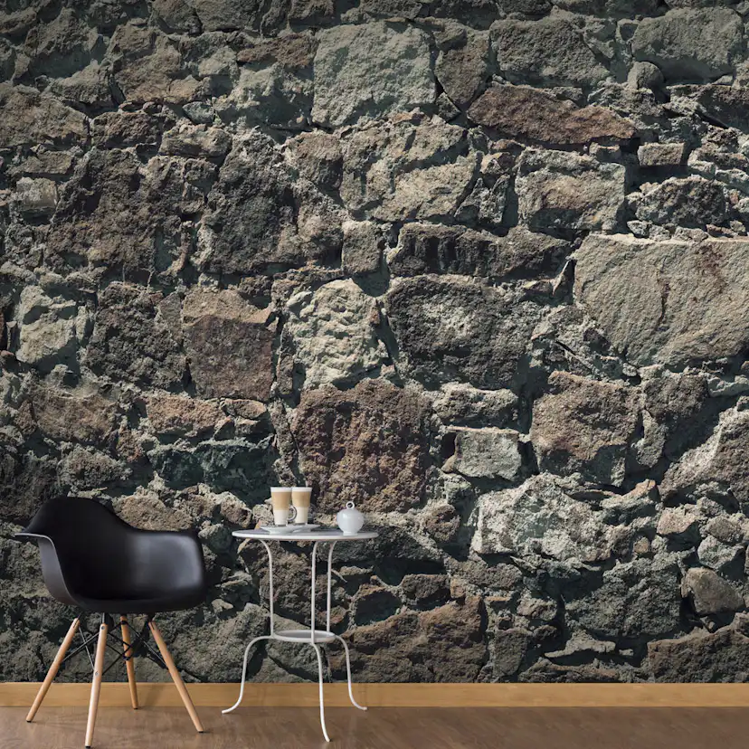 Fototapet Arkiio Självhäftande Stony Curtain