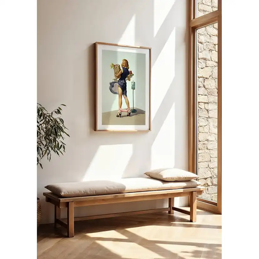 Poster Gallerix Vintage Shopper