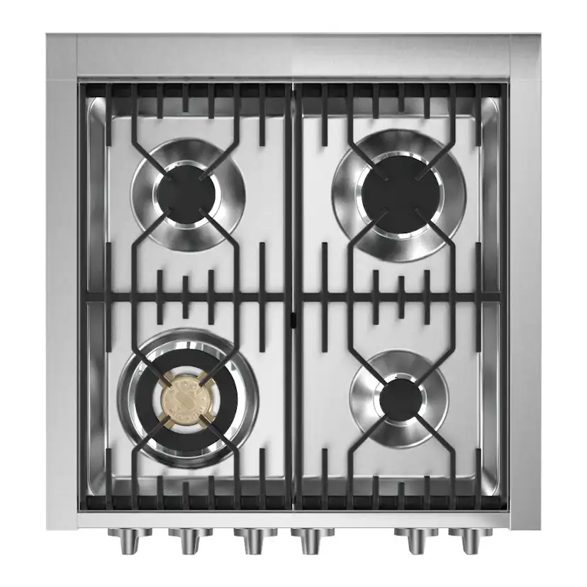 Gasolspis Steel Genesi Combi-Steam 70 cm med Ugn
