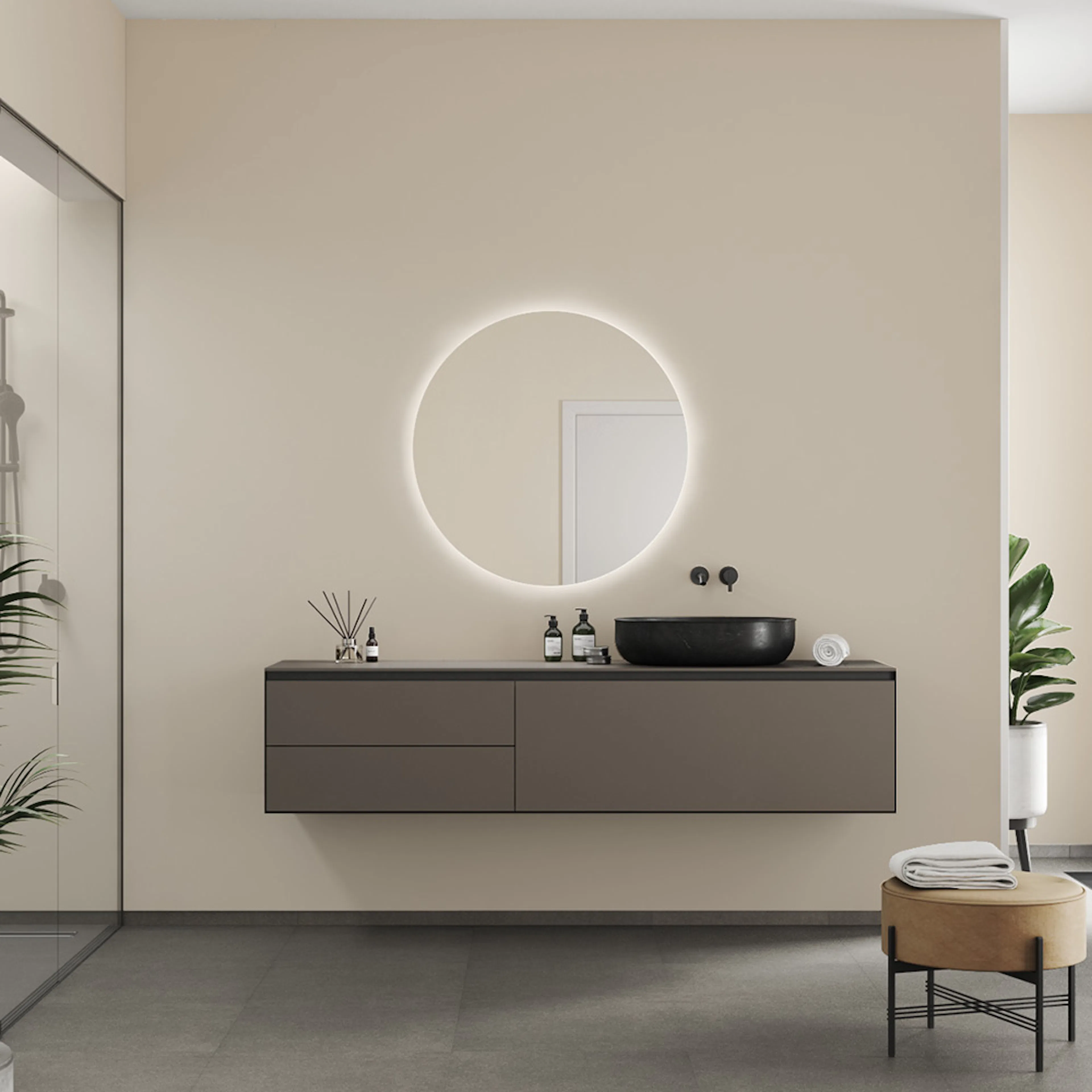 Våtrumsskiva Fibo 5233-L00 EM Light Sand 10x620x3020 mm
