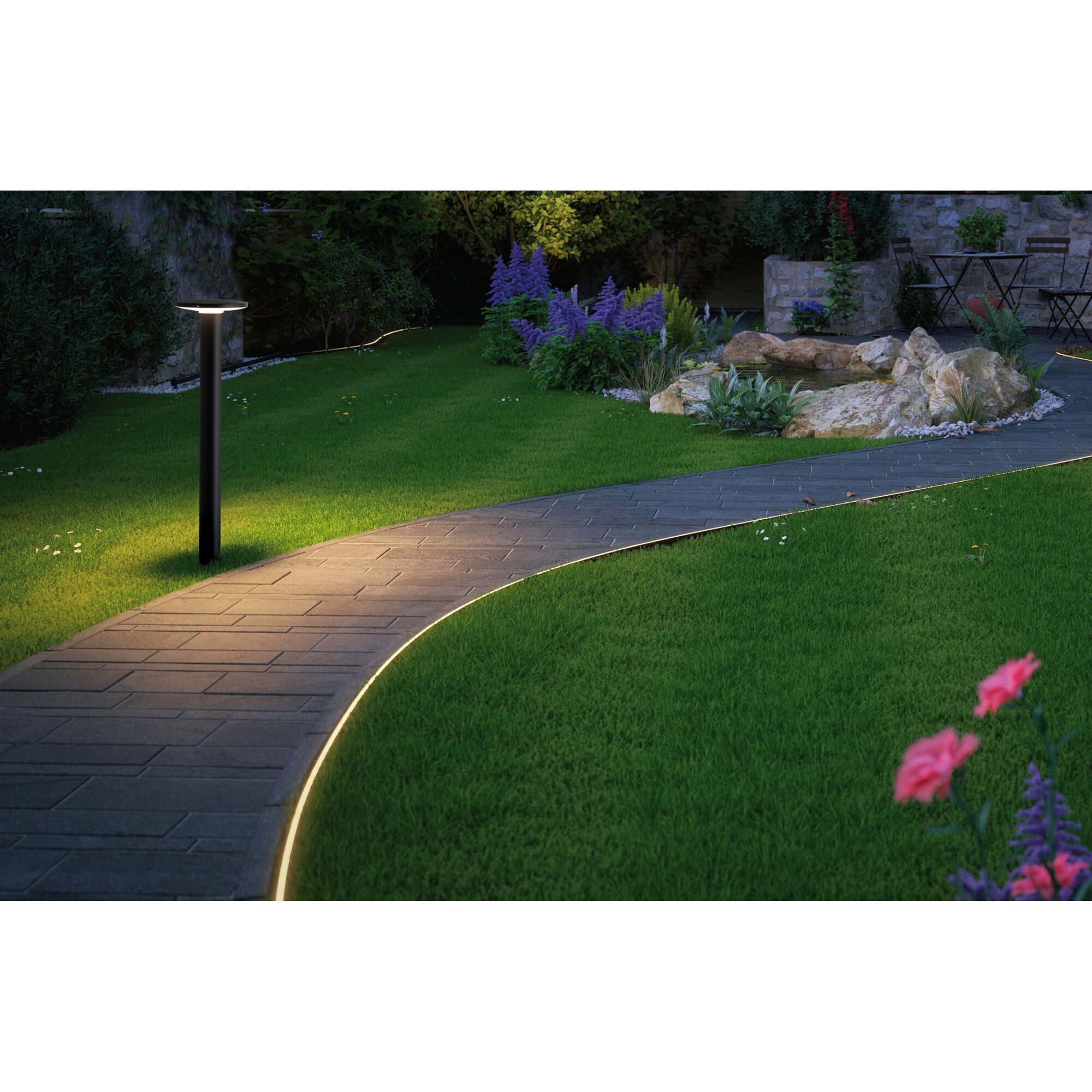 Pollare LED Paulmann Plate Plug & Shine IP44 24V Ljus: Soft White