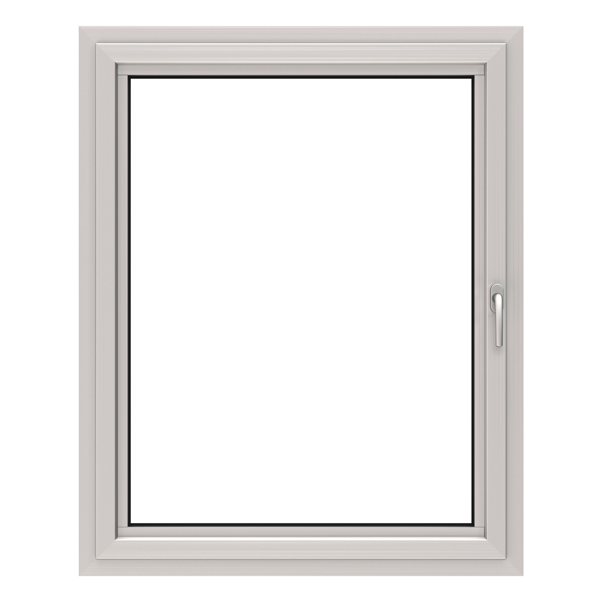 Sidohängt Fönster NorDan HelAlu 3-Glas Aluminium