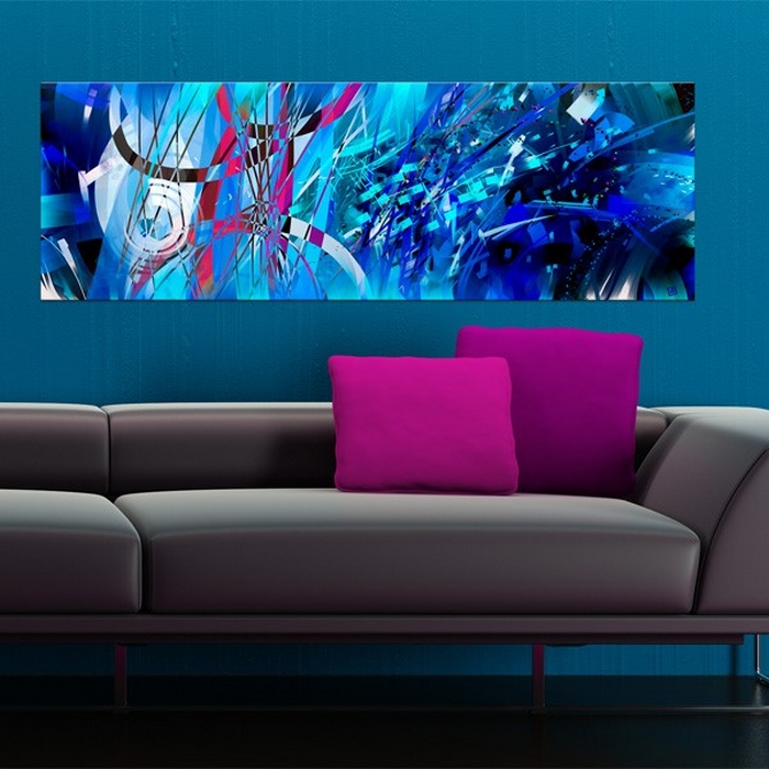 Tavla Arkiio Turquoise Regn