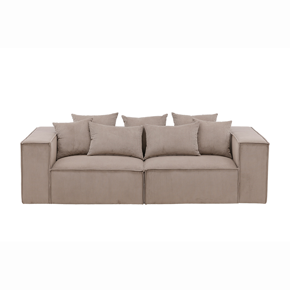 Soffa Vind Gillholmen Manchester Brun 3-Sits