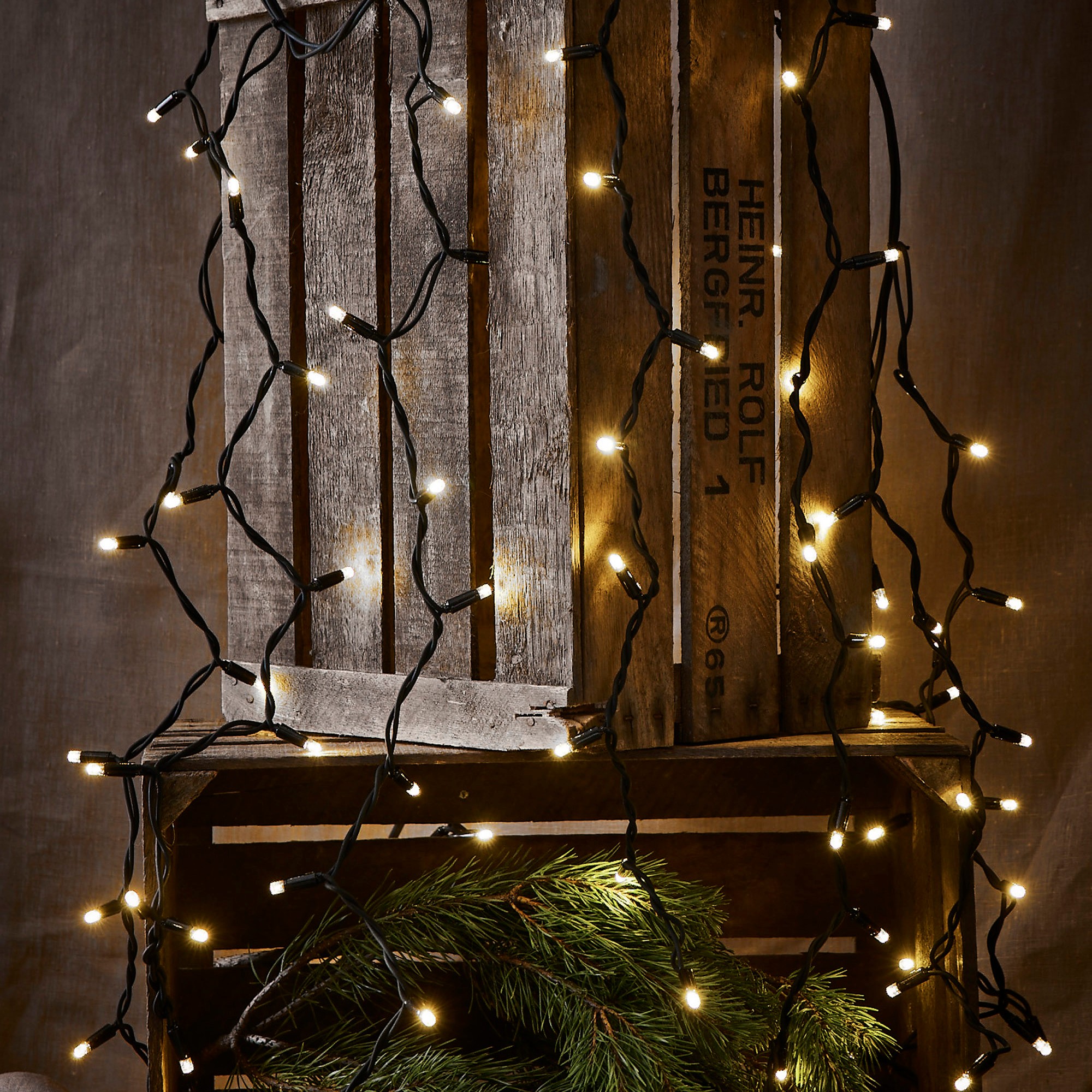Utomhusslinga Markslöjd Chrissline Gardin 1X1,5M 100L LED Orginal Extra
