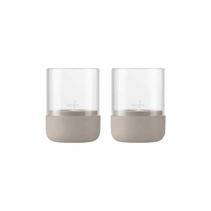 Ljuslykta Blomus Calma 9,5 cm 2-pack