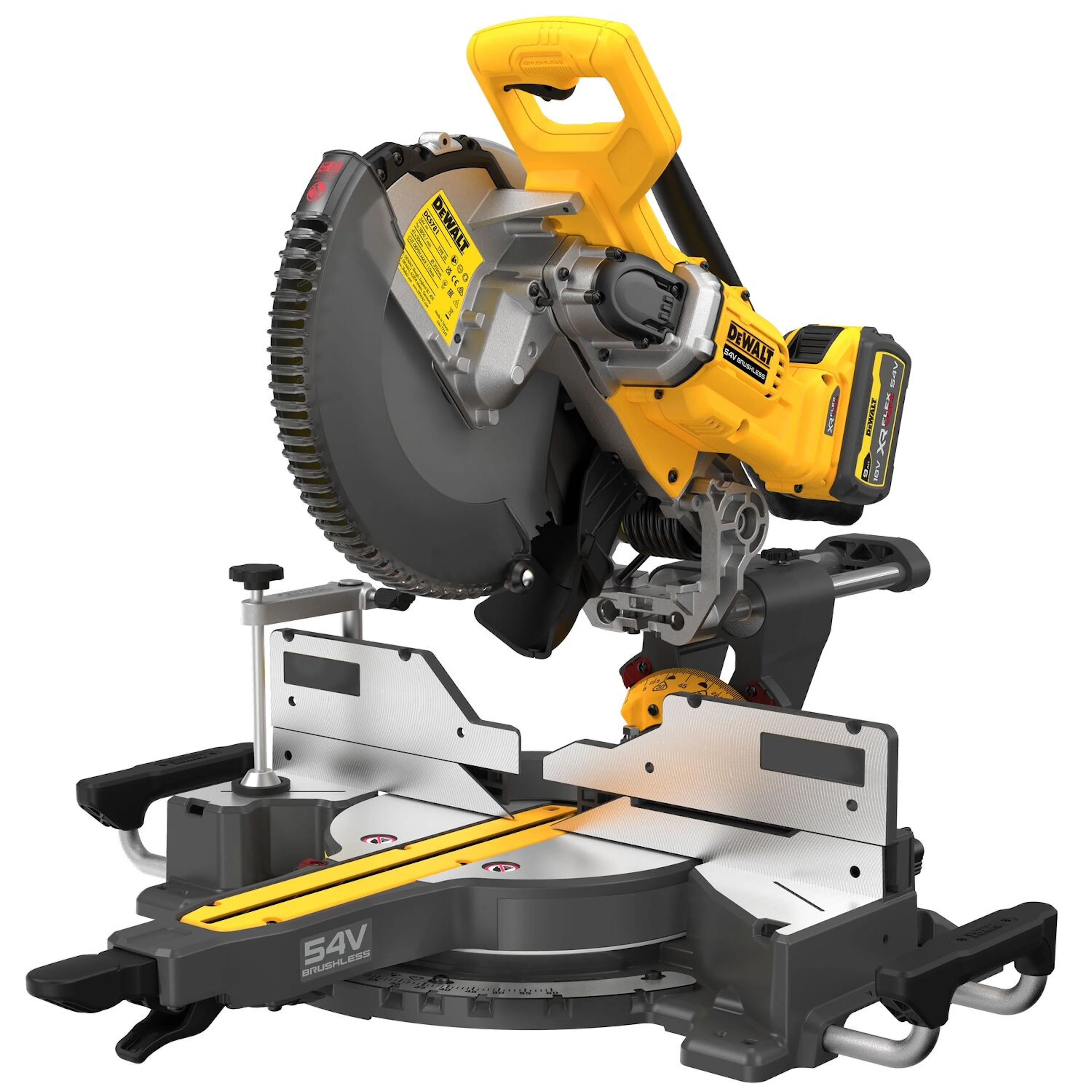 Kap- och Gersåg DeWalt DCS781X2-QW 54V 305mm XR Fv Wtc 2X9 Ah