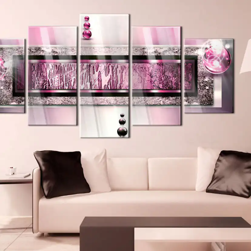 Akrylglastavla Arkiio Cyclamen Dream